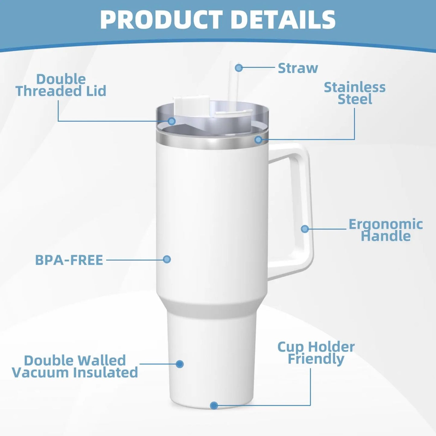 Snoopy 40oz Stainless Travel Tumbler