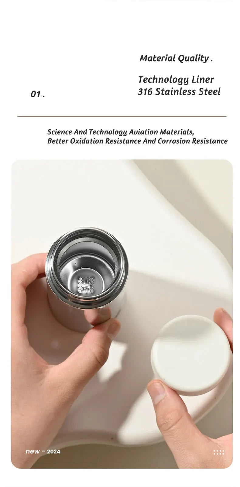 Mini 316 Stainless Steel Pocket Tumbler – 120ml Insulated Thermos Cup