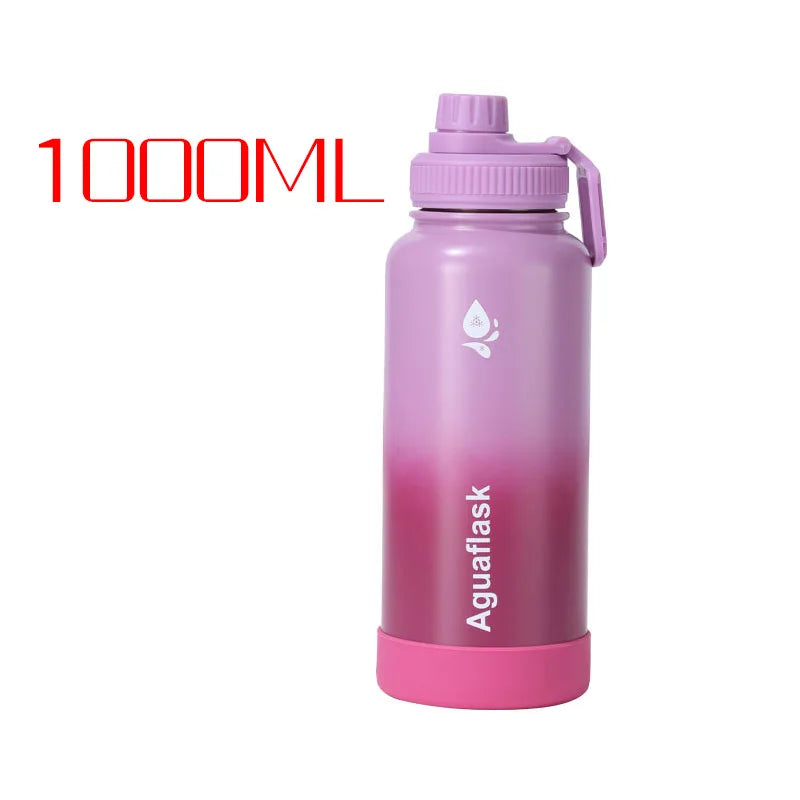 32oz Stainless Steel Vacuum Insulated Thermo Bottle | 1000ml Large Capacity Travel Mug