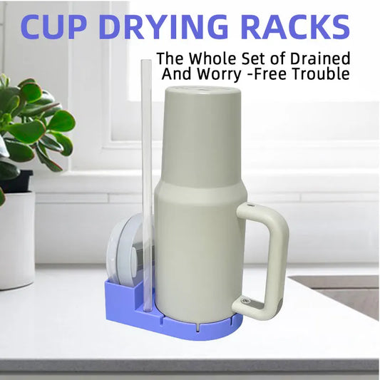 Tumbler Drying Rack Station