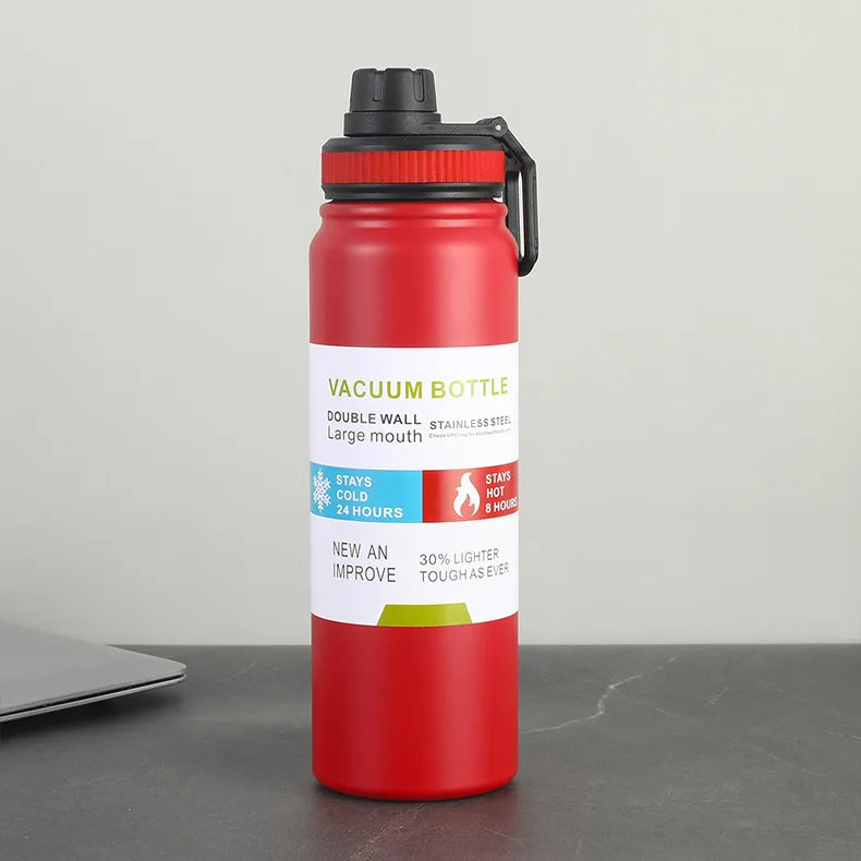 1000ml Stainless Steel Vacuum Flask | Hot & Cold Insulated Bottle