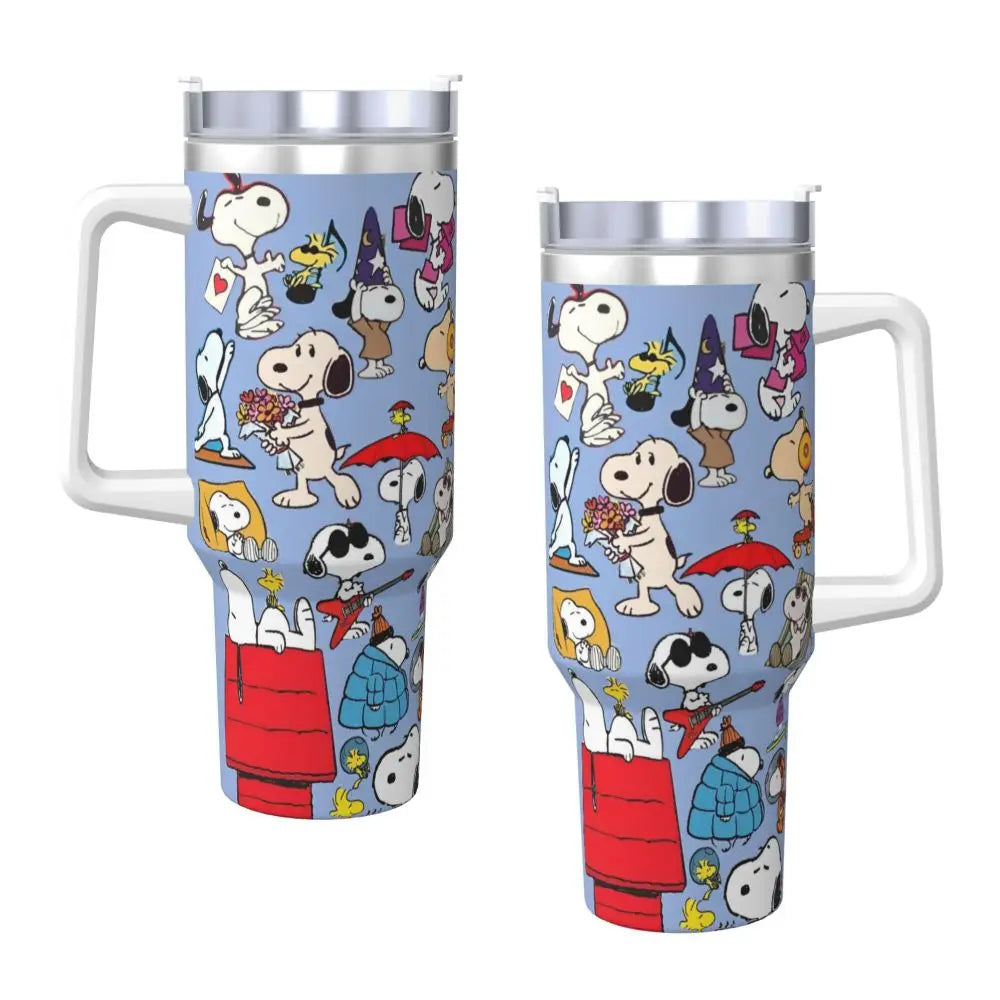 Snoopy 40oz Stainless Travel Tumbler