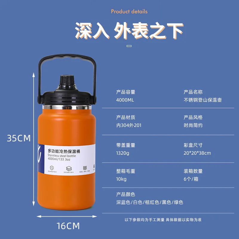 Fit Series Vacuum Flask – XXL Hydration Power